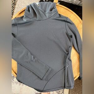 Toad&Co Women’s Hooded Pullover Sweatshirt Grey Medium Stretch Activewear